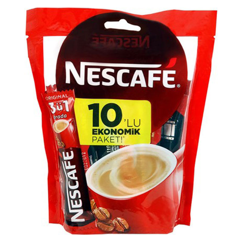 Nescafe 3'Ü 1 Arada 10'Lu Paket